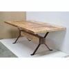Vintage style restaurant/coffee shop/cafe furniture metal rustic retro restaurant tables and chairs