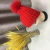Import Warm winter adult children knitted hat fox fur ball from China