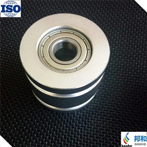 Washing machine roller part with bearing and CNC service custom made