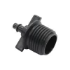 Water Quick Coupling 1/2&quot; Male Thread Reducing to 1/4 inch Connector Irrigation Drip Pipe for 4/7 mm Garden Drip Hose 20 Pcs