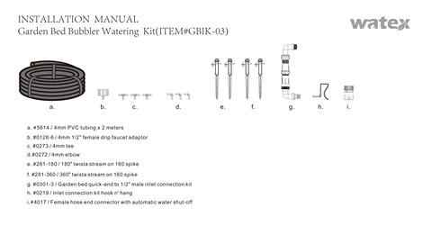 Watering Smart Garden Sprinklers Drip Irrigation System Kit Manufacturer