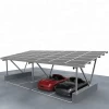 Waterproof outdoor aluminum solar carport for car sheds