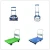 Import WBD Portablely mini shopping Luggage folding hand trolley cart from China