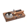 Weilongxin portable wooden cigar accessories cigar tray