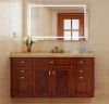 Welbom Customized Modern Solid Wood Bathroom Vanity With Mirror Glass
