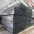 Import Welded black square mild steel pipe from China