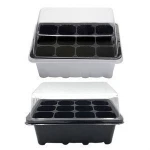 white plastic box Garden Planter Seedling Pot Nursery Plant Seed Tray