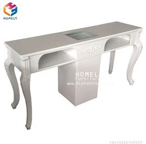 white salon used manicure nail tables double