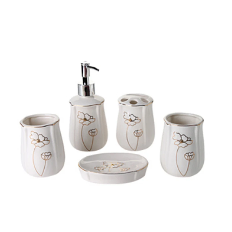 whole sale new design ceramic brand bathroom set