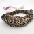 Import Wholesale 100% silk luxury brown leopard headband elastic hair bands from China
