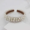 wholesale 2020 New Trend Fashion Luxury Pearl Headband Vintage Pearl Beaded Girls Hair Accessories