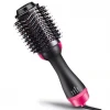 Wholesale 3 In 1 Hair Dryer Brush One Step Hot Air Brush and Volumizer Blow Straightener Curler Curling Iron Hair Styler