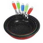 Wholesale 410 Stainless Steel cookware frying pan nonstick wok pans cooking pot kitchenware set