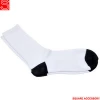 Wholesale Cheap Bulk Plain Blank White Socks For Sublimation