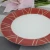 Import Wholesale cheap bulk white porcelain plate dinner with gold rim from China