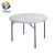 Import Wholesale cheap hotel restaurant Plastic Folding table round used for banquet outdoor from China