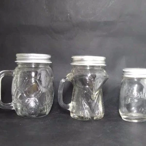 wholesale cheap small salt and pepper glass shaker wedding gift set