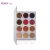 Import wholesale cosmetics holographic glitter eyeshadow palette 12 colors eyeshadow from China