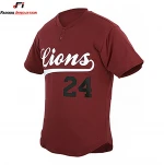 wholesale custom cheap baseball jersey outdoor baseball uniform short sleeve hip hop Men Baseball Uniforms