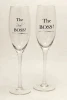 wholesale custom set 2 of wedding etched wine glass bulk champagne flutes glasses with gift box