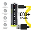 Wholesale Factory Supplier Micro USB AA Rechargeable Battery 1.2V 450mah 1000Mah Cheap Cost 4 Pack Rechargeable AA aaa Batteries
