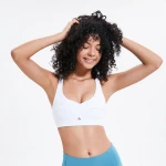 Wholesale fashion high quality fitness sports yoga bra womens