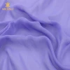 Wholesale Free Sample 100% Silk Dyed Plain French Chiffon Fabric