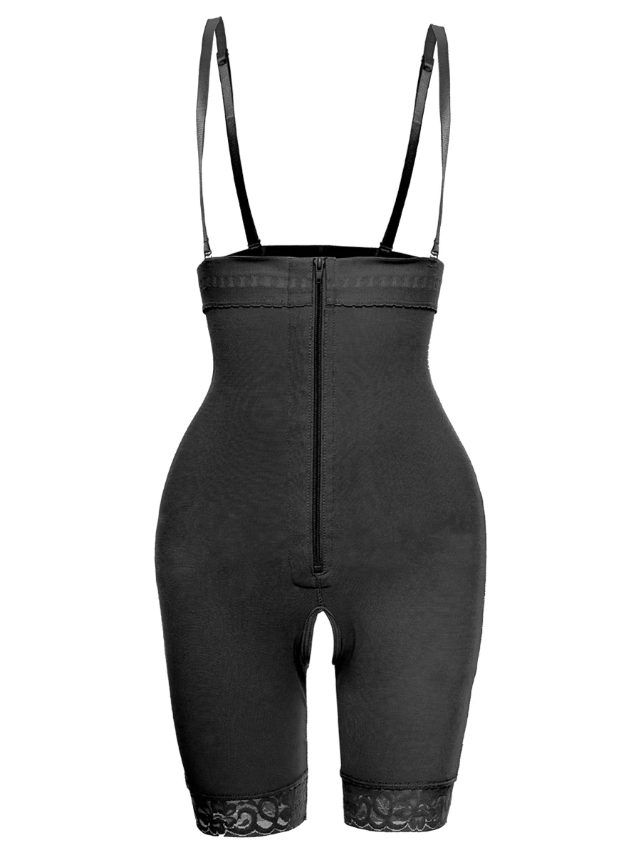 Wholesale function lingerie latex body shaper hip shaper butt lifter bodysuit shapewear deep v-neck body shaper backless u plung