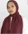 Import wholesale high quality pure color scarf plain chiffon scarf women hijab dubai arab hijab from China