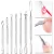 Import Wholesale High-Quality Stainless Steel Nail Cuticle Pusher Professional Manicure Art Tool Nail Callus Remover from China