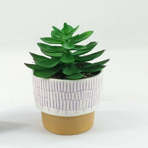 wholesale home decoration Plastic Artificial Plant and tree with ceramic flower pot plastic plants indoor