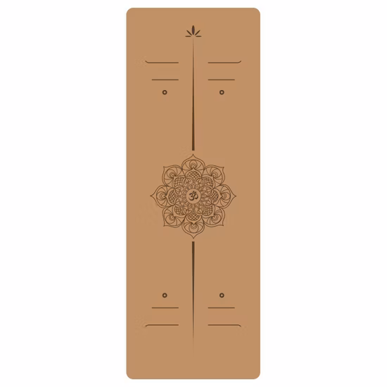 Wholesale Hot Selling Environmentally Friendly Natural Rubber Cork Yoga Mat