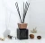 Import wholesale in-stock 180ml black square rattan reed diffuser air freshener for home fragrance and hotel from China