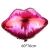 Import Wholesale Large Lips Red Lipstick Shape Aluminum Foil Balloon Valentines Day Wedding Proposal Decoration Balloons from China