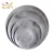 wholesale mexican gray matt round ceramic concrete plate sets dinnerware for restaurant catering