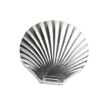Wholesale Ningbo Unique design shell type portable folding mini travel makeup pocket mirror
