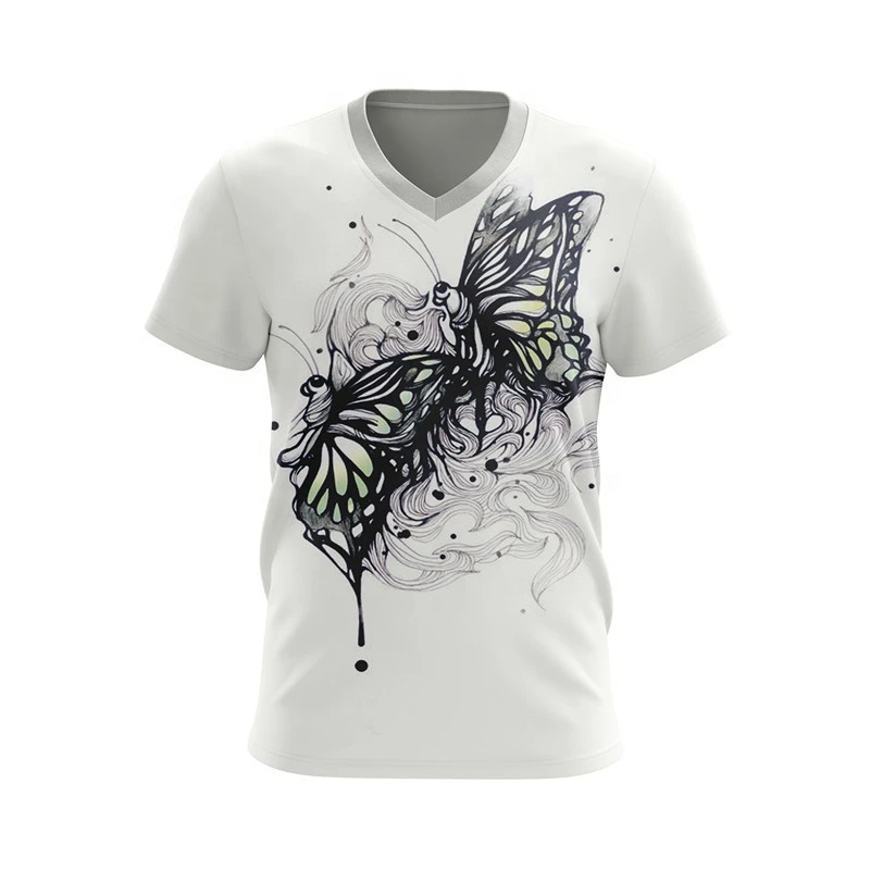 Wholesale OEM High Quality Custom All Over Printed 3D Cheap Polyester Sublimation T Shirts Blank sublimation cheap apparel