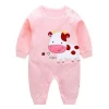wholesale organic cotton spring autumn long sleeve baby clothes romper set