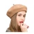 Wholesale plain custom embroidery berets hat cap women ladies wool beret