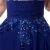 Import Wholesale Plus Size Chiffon Beading Long Cheap Navy Blue Bridesmaid Dress from China