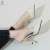 Import Wholesale pointy toe transparent pu strap with rhinestone high heel women shoes ladies shoe womens pumps from China