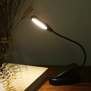 Wholesale Portable USB LED Book Light Clip For Desk Office