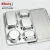 Import wholesale price compartment price dinner plate/ service plate/food tray with lid from China