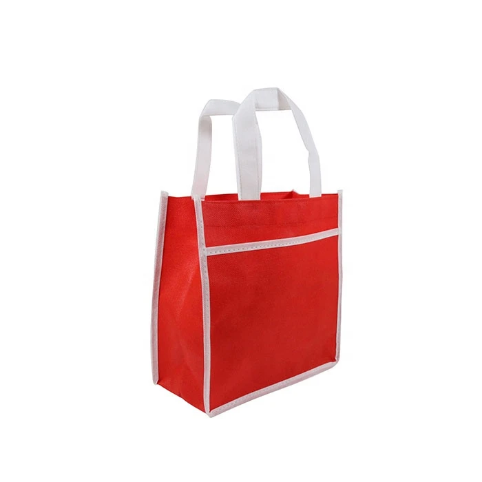 Wholesale reusable non-woven carry shopping non woven shopping bags with logos
