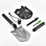 Wholesale Small Stainless Steel Spade Multifunction Outdoor Camping Metal Folding Shovel