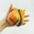 Import wholesale squishy slow rising fake jumbo hamburger toys for promotional from China