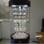 Wholesale Store Interior Design Lockable Led Stand Smart Watch Display Cabinet