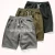 Import Wholesale the latest customized drawcord elastic waist casual cotton shorts from China
