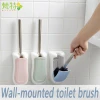 Wholesale Wall Mounted Household Plastic Bathroom Cleaning PP Toilet Brush and Holder