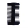 wide/fine tooth double sided  brush  beard hair combs